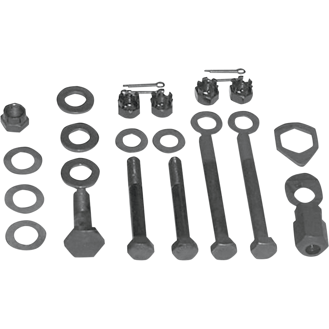 COLONY Motor Mount Kit Parkerized Big Twin