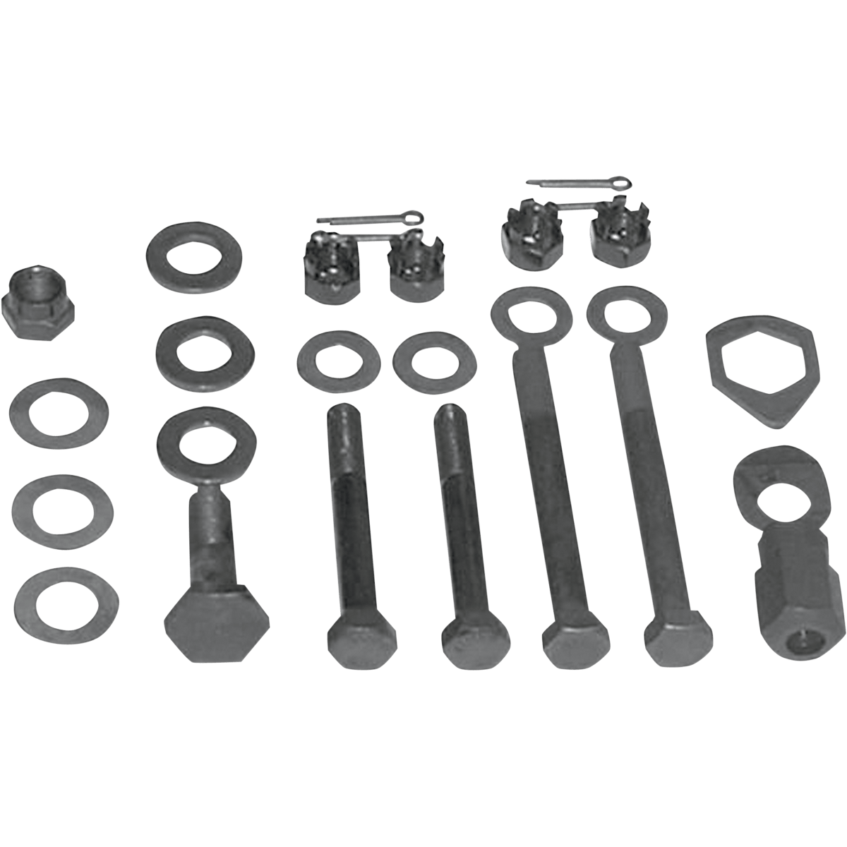 COLONY Motor Mount Kit Parkerized Big Twin