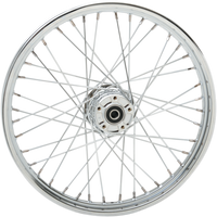 DRAG SPECIALTIES Wheel Laced 40 Spoke Front Chrome 21x2.15