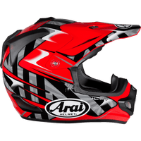 ARAI HELMETS VX-Pro4 Helmet Scoop Red Small