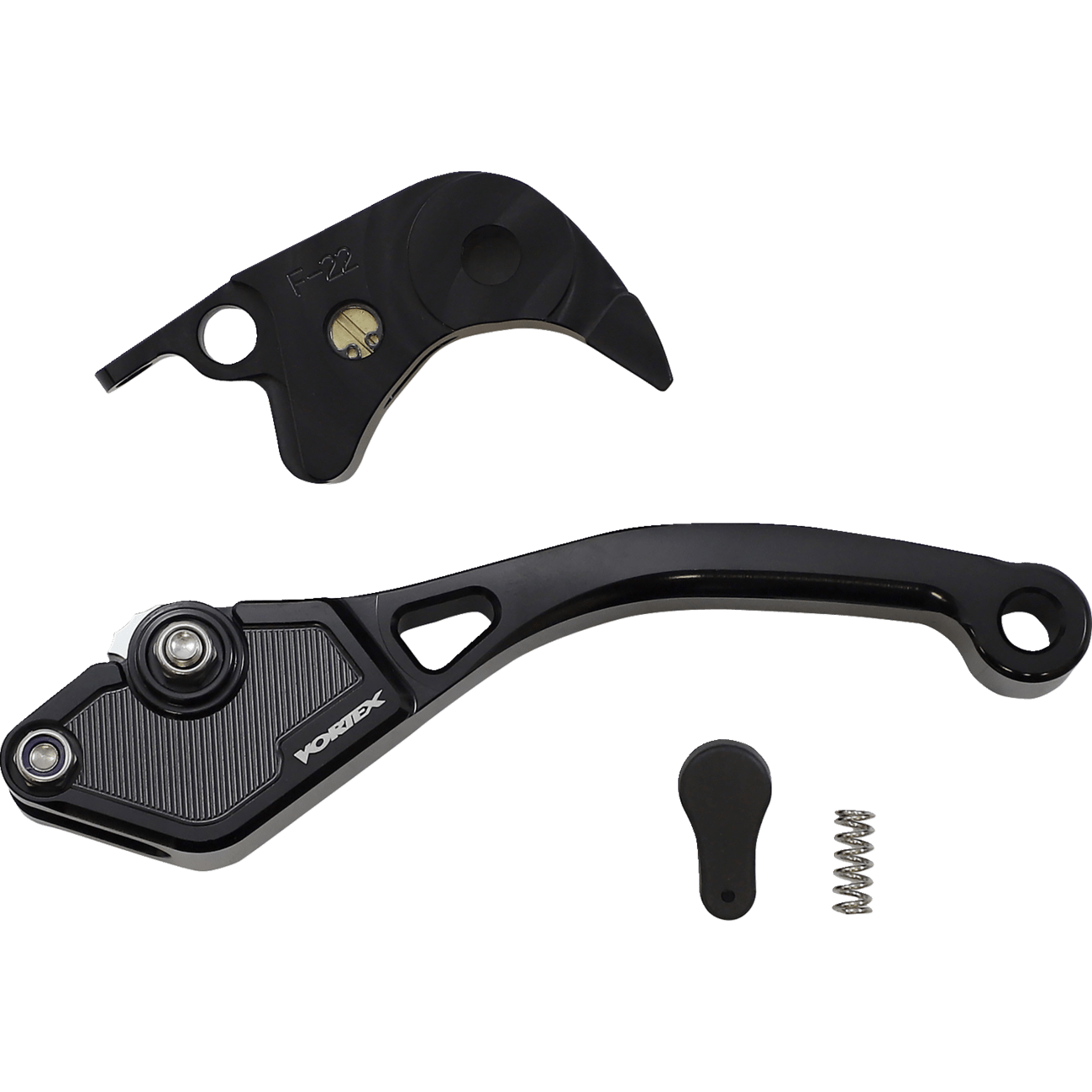 VORTEX Brake Lever Short Black LVB162