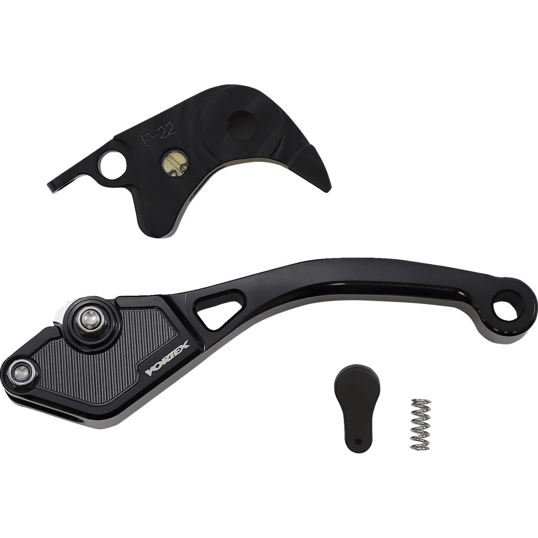 VORTEX Brake Lever Short Black LVB162