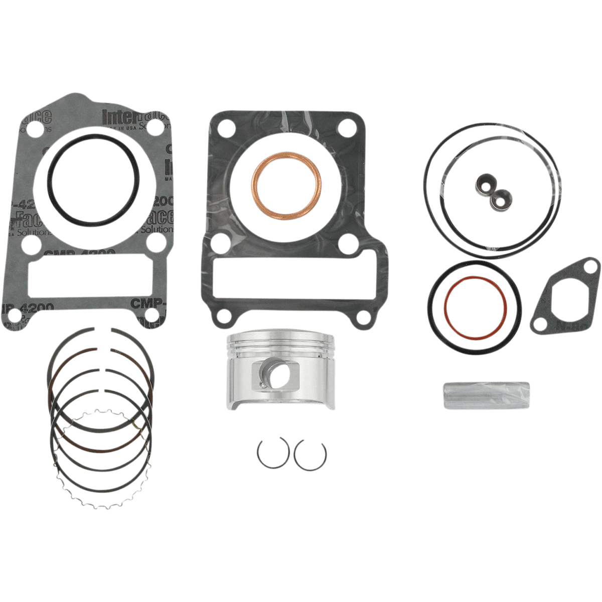 WISECO Piston Kit with Gaskets 54.50 mm Yamaha PK1683