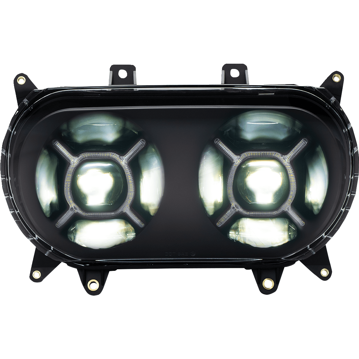 CUSTOM DYNAMICS LED Headlight Black Road Glide CDRGHB