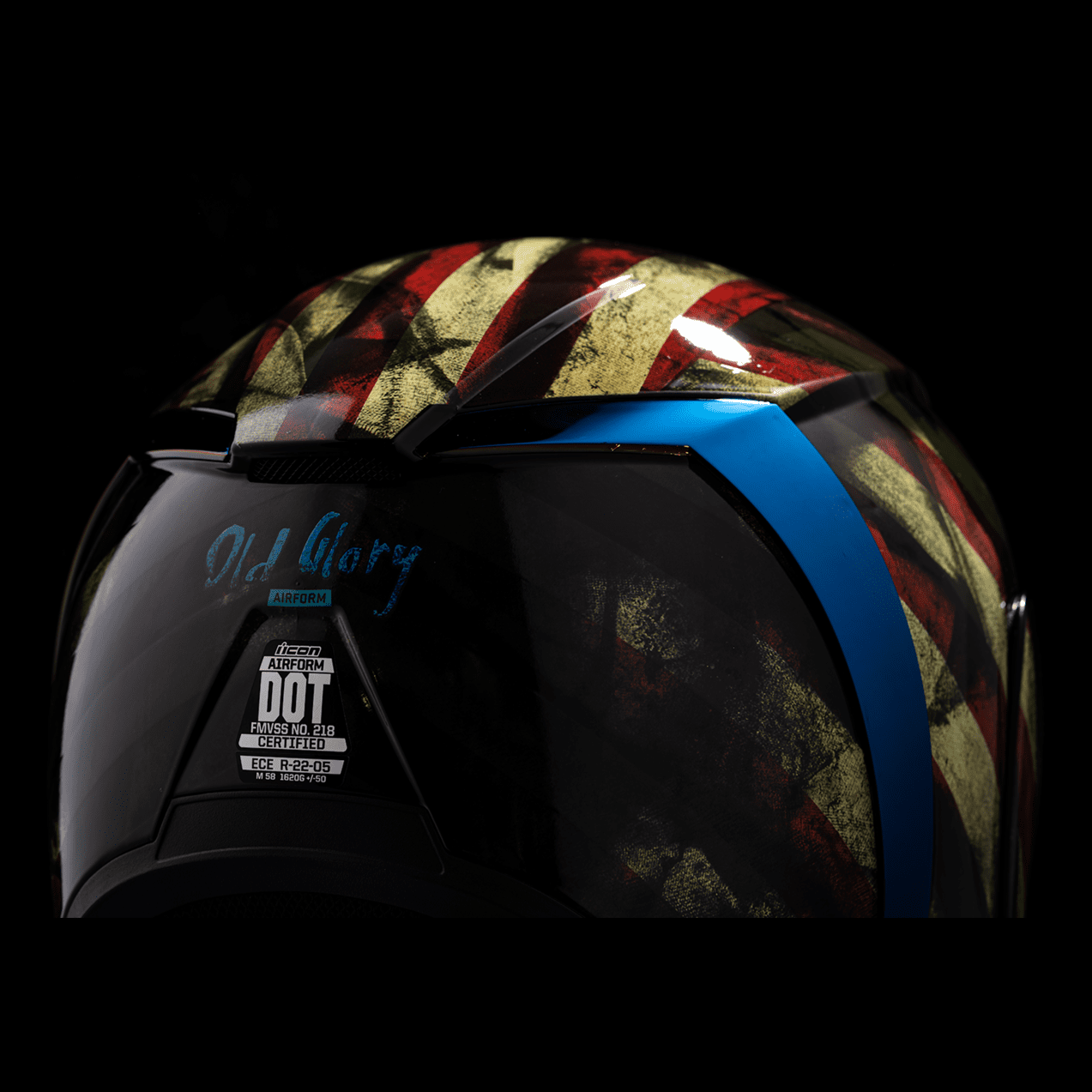 ICON Airform™ Helmet Old Glory 3XL