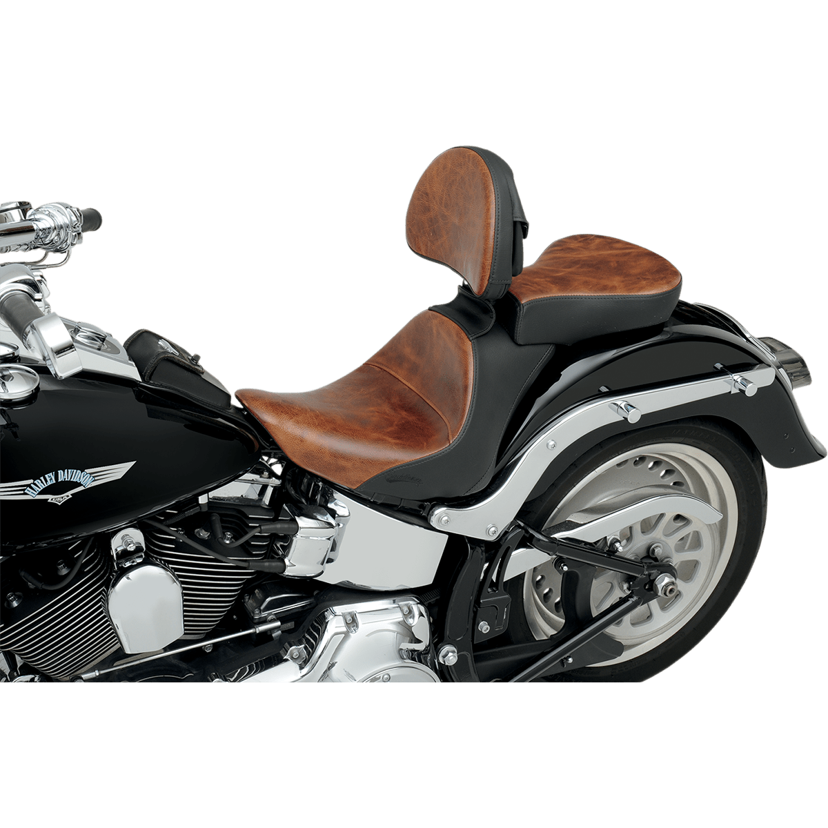 SADDLEMEN Lariat Seat Softail '06-'17 806120041B