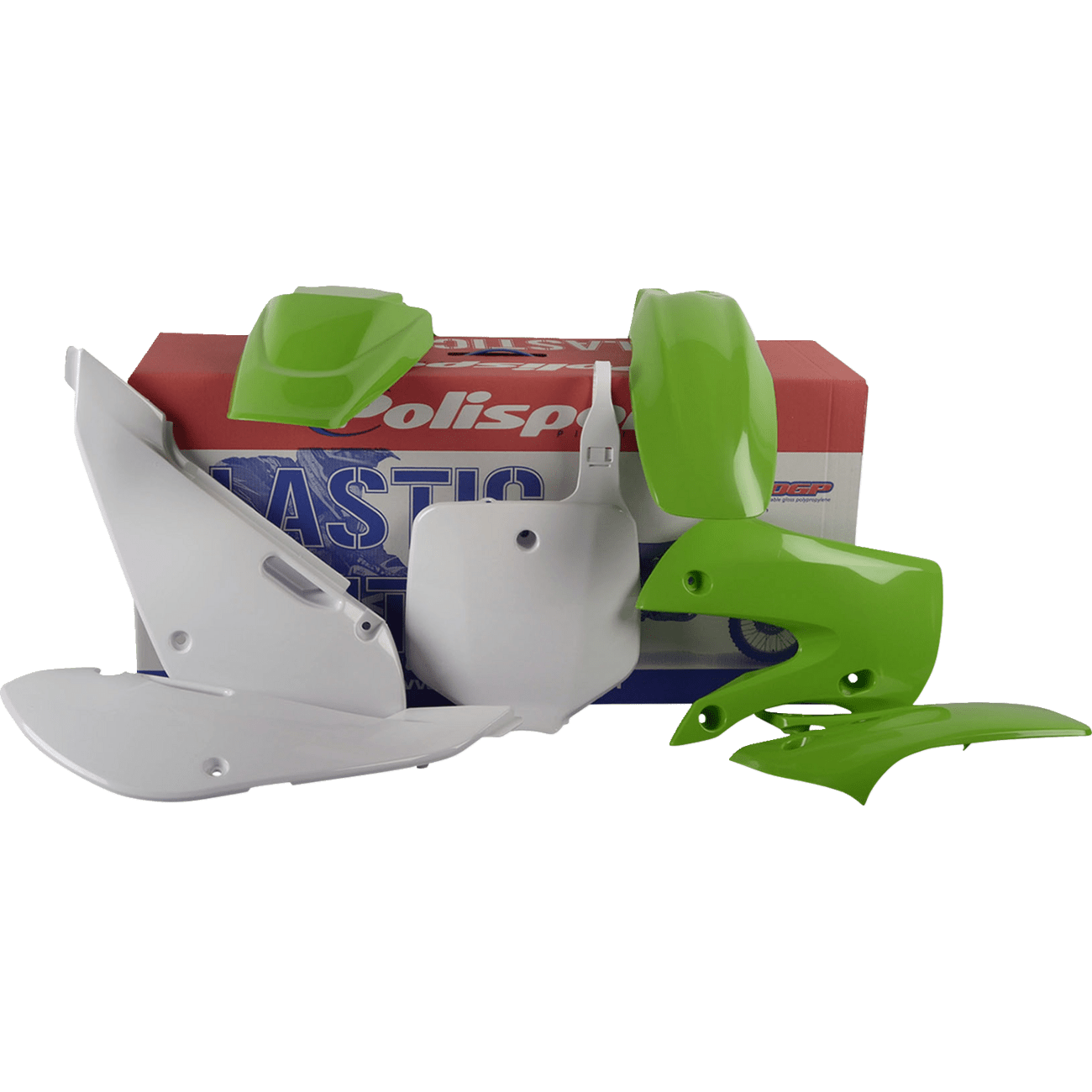 POLISPORT Body Kit Complete OEM Green/White KX 65 90162