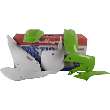 POLISPORT Body Kit Complete OEM Green/White KX 65 90162