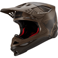 ALPINESTARS Supertech M10 Helmet Squad MIPS® Dark Brown/Gold Small