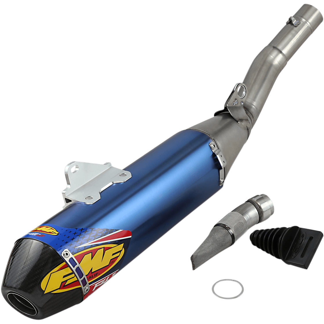 FMF Factory 4.1 RCT Muffler Anodized Titanium 044445