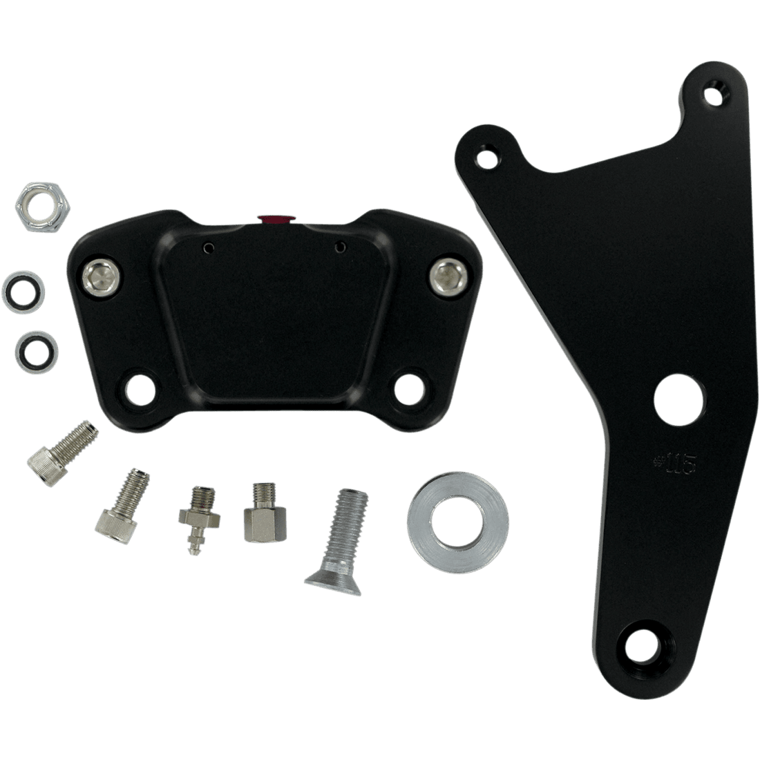 GMA ENGINEERING BY BDL Rear Caliper 81-84FX Smooth Black GMA115SB