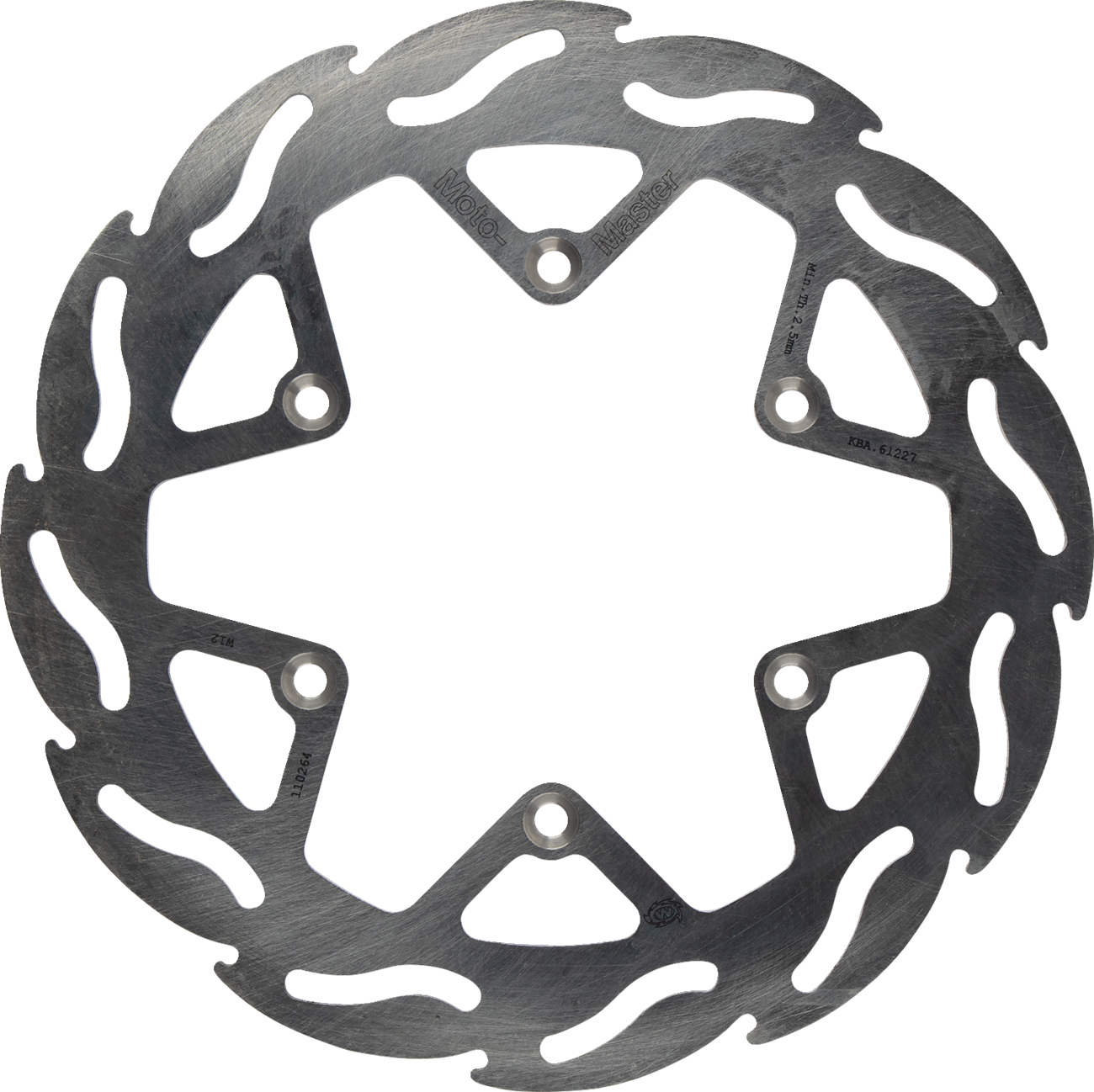 MOTO-MASTER Brake Rotor Front Flame