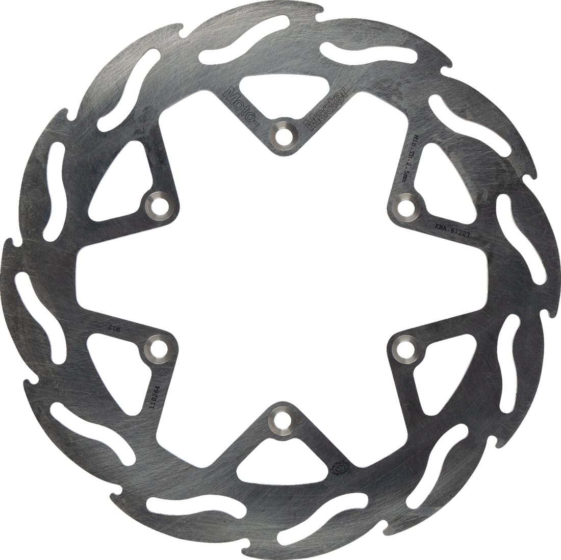 MOTO-MASTER Brake Rotor Front Flame