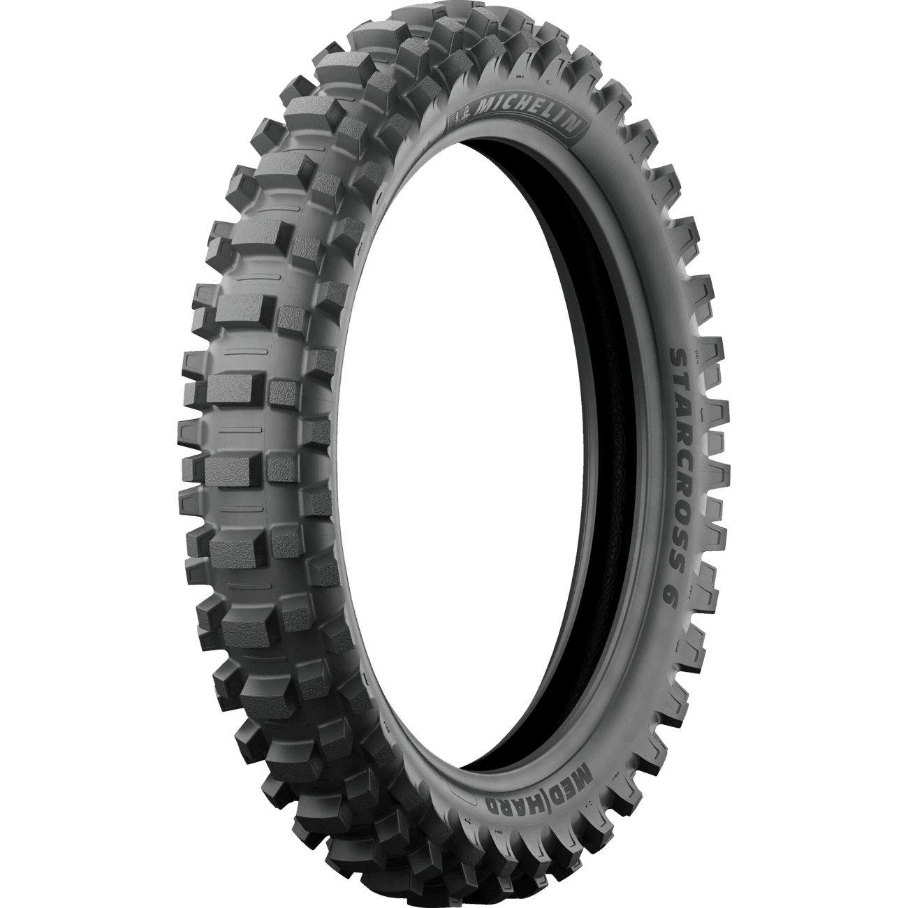 MICHELIN Tire StarCross 6 Medium Hard Rear 100/90-19 57M 42268