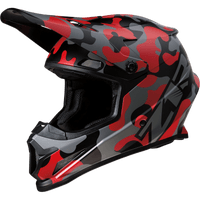 Z1R Rise Helmet Camo Red Small