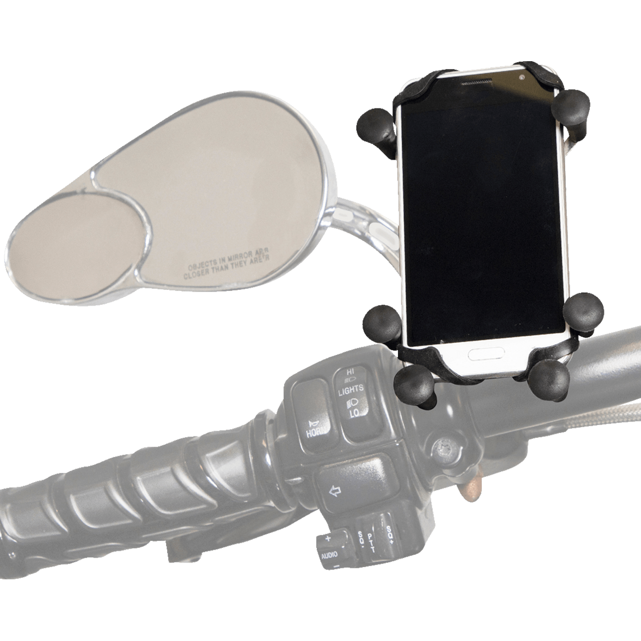 SADDLE TRAMP Phone Mount Handlebar Hex-Grip