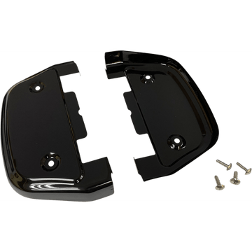 DRAG SPECIALTIES Passenger Floorboard Cover Black FL