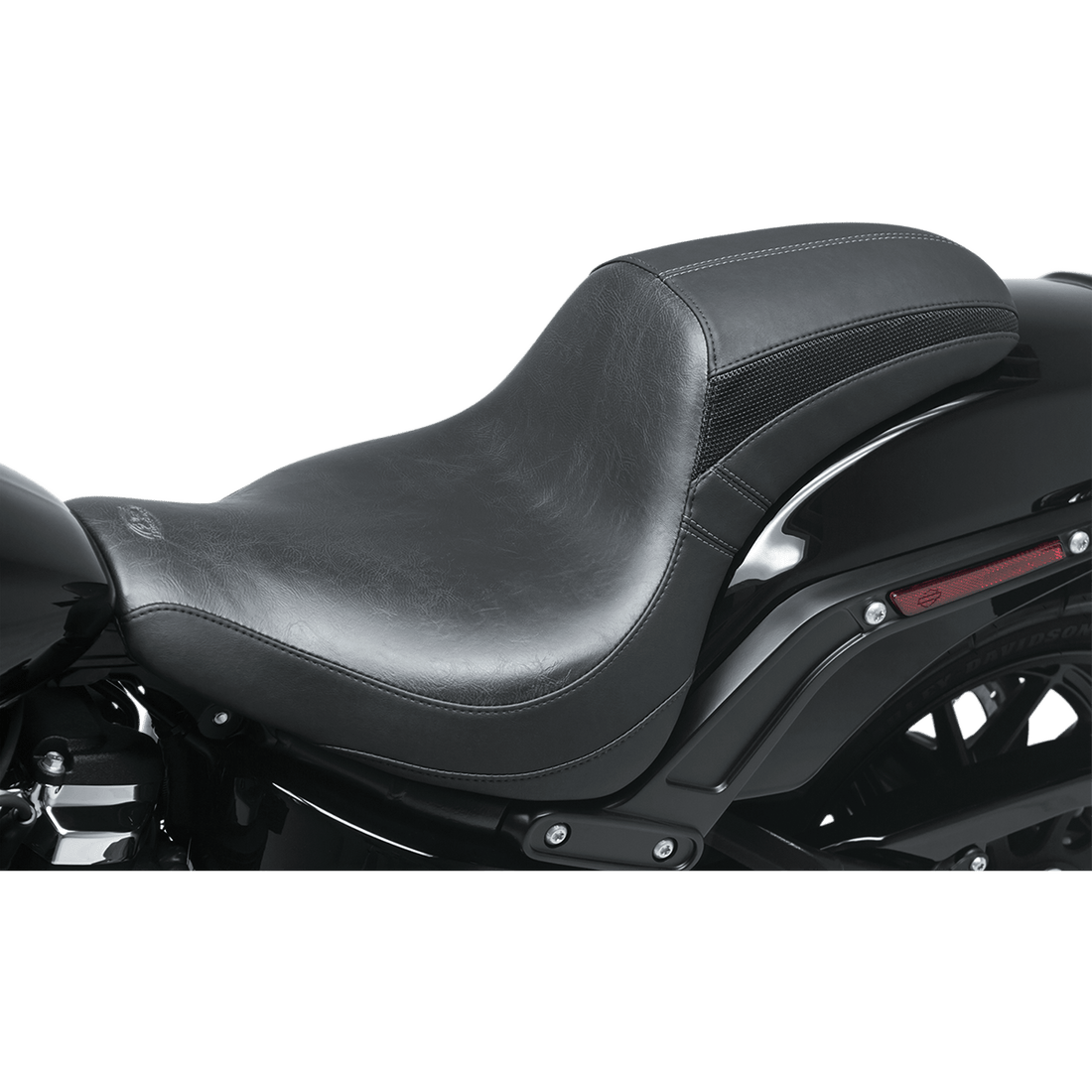 MUSTANG Seat Tripper™ Fastback Smooth Black FXFB 75709