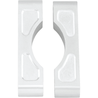 KLOCK WERKS Hugger Front Fender Mounting Blocks For 16"/17"/18"/19" Wheels Satin KWFS010103