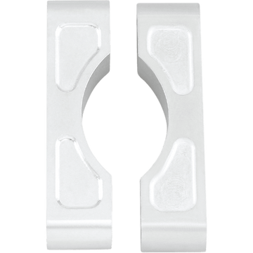 KLOCK WERKS Hugger Front Fender Mounting Blocks For 16"/17"/18"/19" Wheels Satin KWFS010103