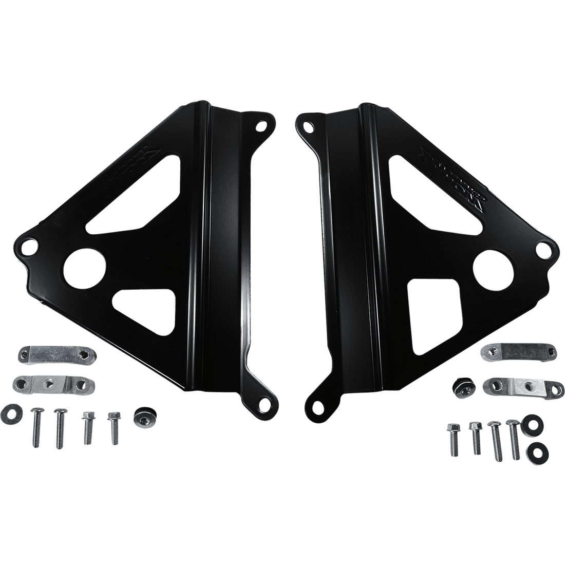 WORKS CONNECTION Radiator Brace Set Black Yamaha 18B268