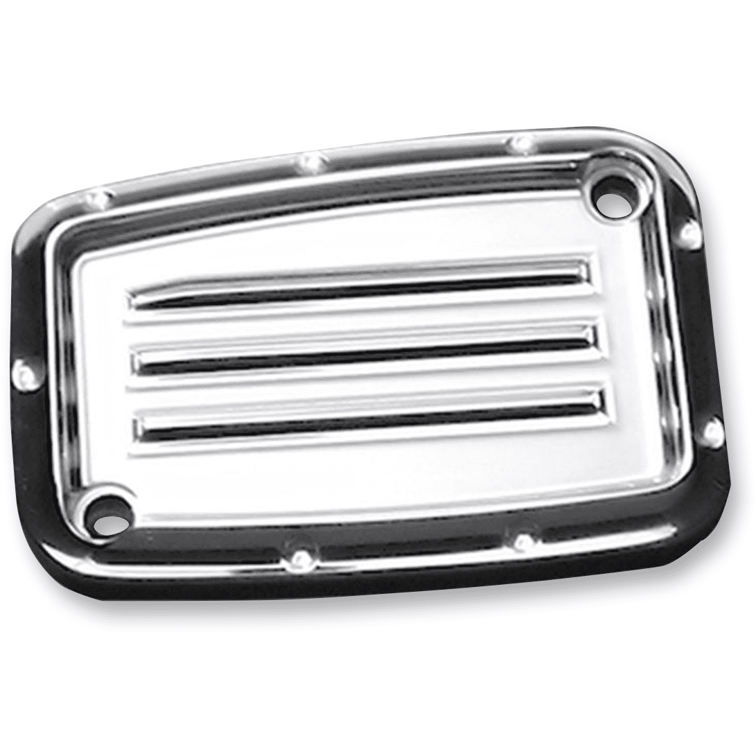 COVINGTONS Master Cylinder Lid Brake Front Dimpled Chrome C1176C