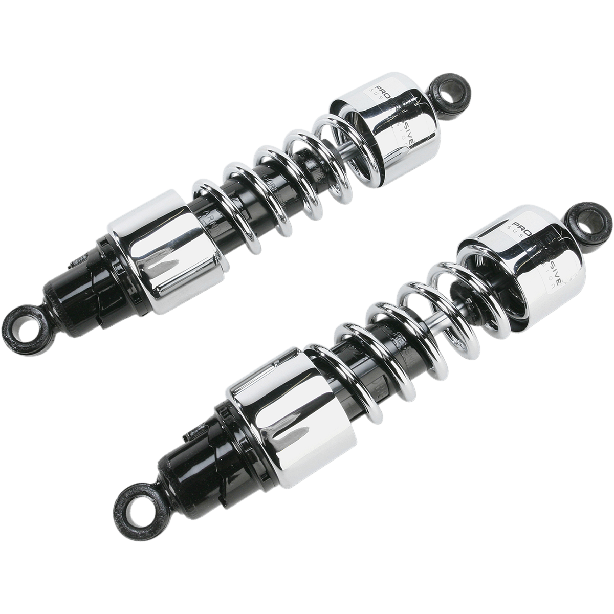 PROGRESSIVE SUSPENSION Shocks 412 Cruiser Series Chrome 13" Standard 4124248C