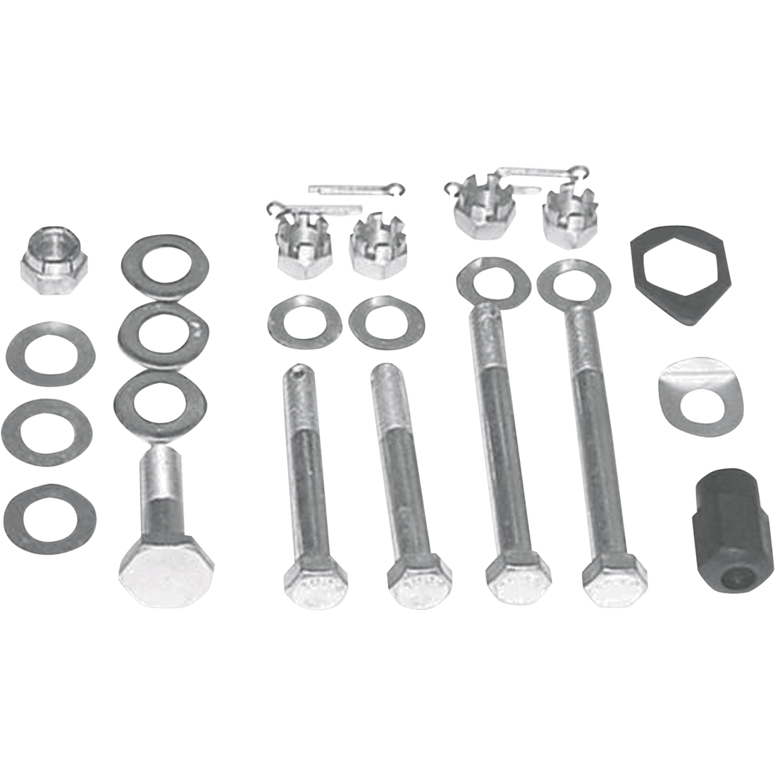 COLONY Motor Mount Kit Cadmium Big Twin