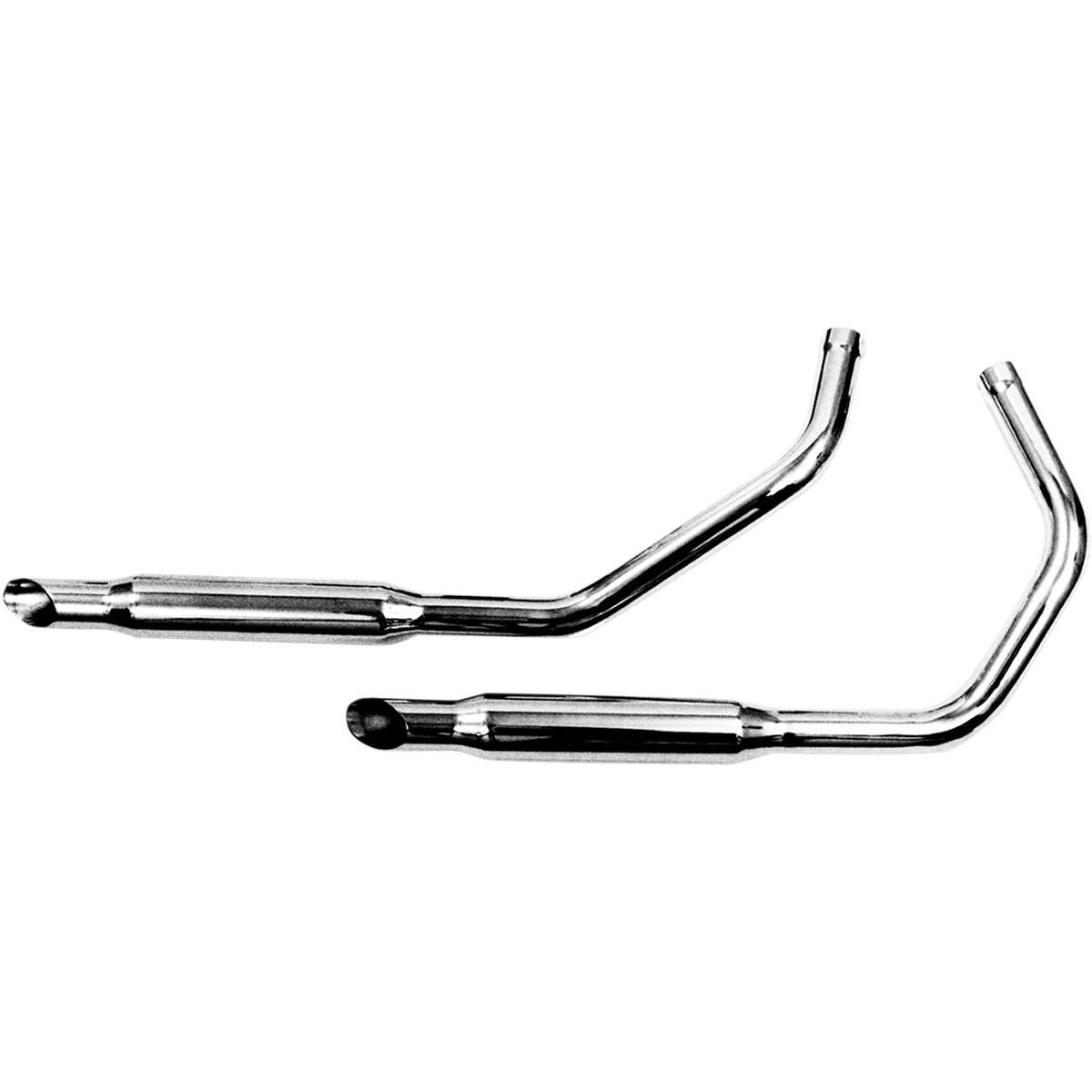 PAUGHCO Staggered Dual Exhaust System Slashcut 38" 719M