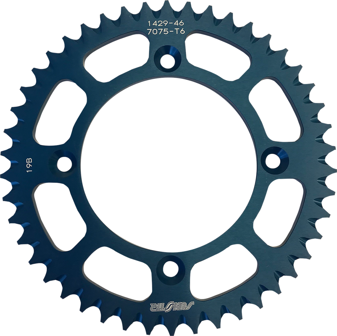 SUNSTAR SPROCKETS Rear Sprocket 46 Tooth YZ65 Works/Blue