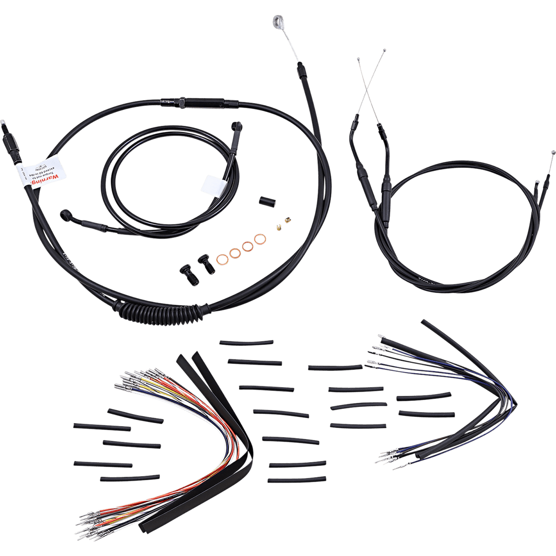 BURLY BRAND Control Kit 16" Ape Hanger Handlebars B301035