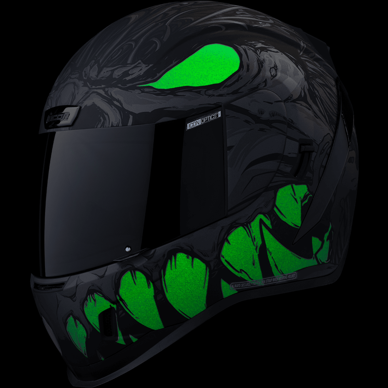 ICON Airform™ Helmet Manik'RR MIPS® Dark Black Small