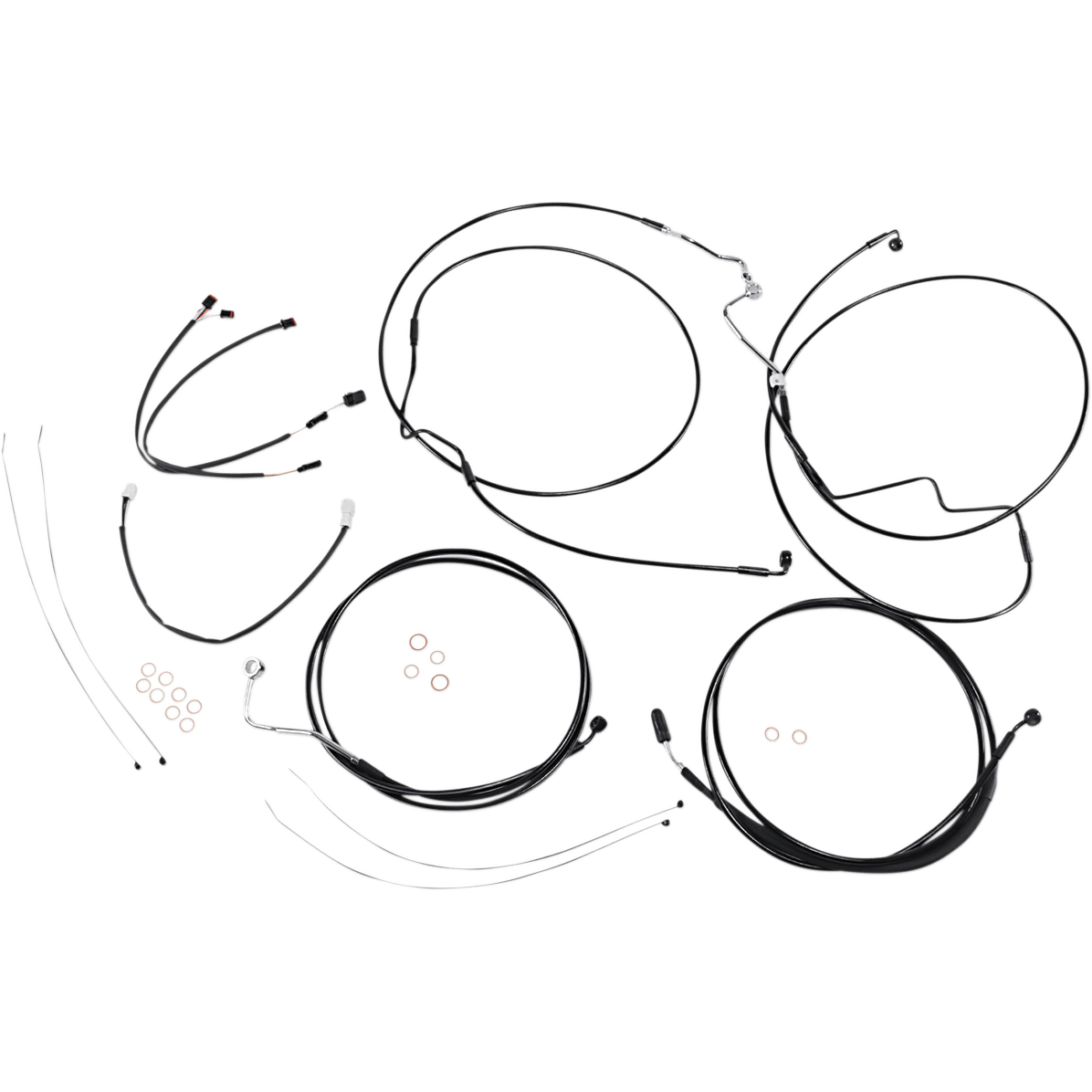 MAGNUM SHIELDING Control Cable Kit XR Black 486872