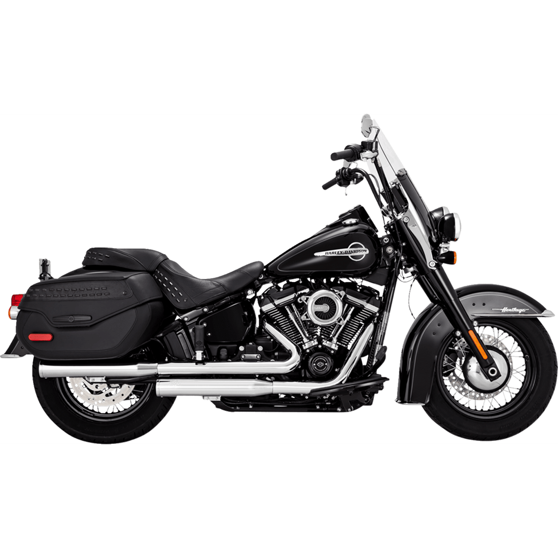 VANCE & HINES Eliminator 300 Slip-On Mufflers Chrome 16316