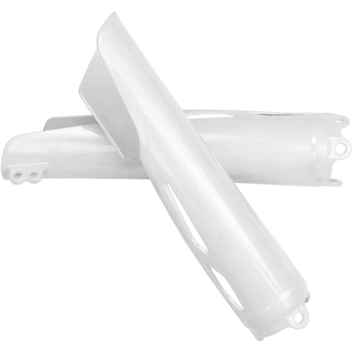 UFO Fork Slider Protectors White