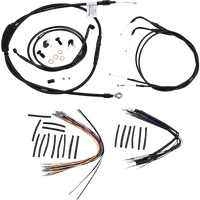 BURLY BRAND Control Kit 14" Ape Hanger Handlebars B301011