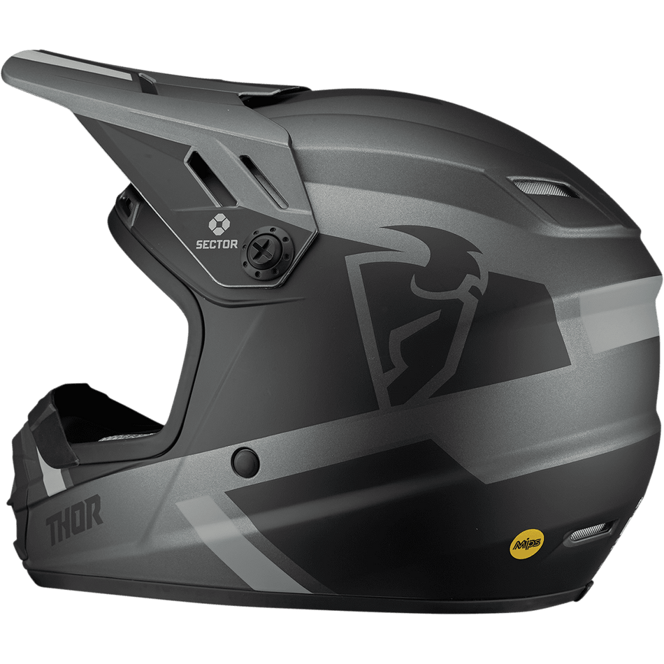 THOR Youth Sector Helmet Split MIPS® Charcoal/Black Small