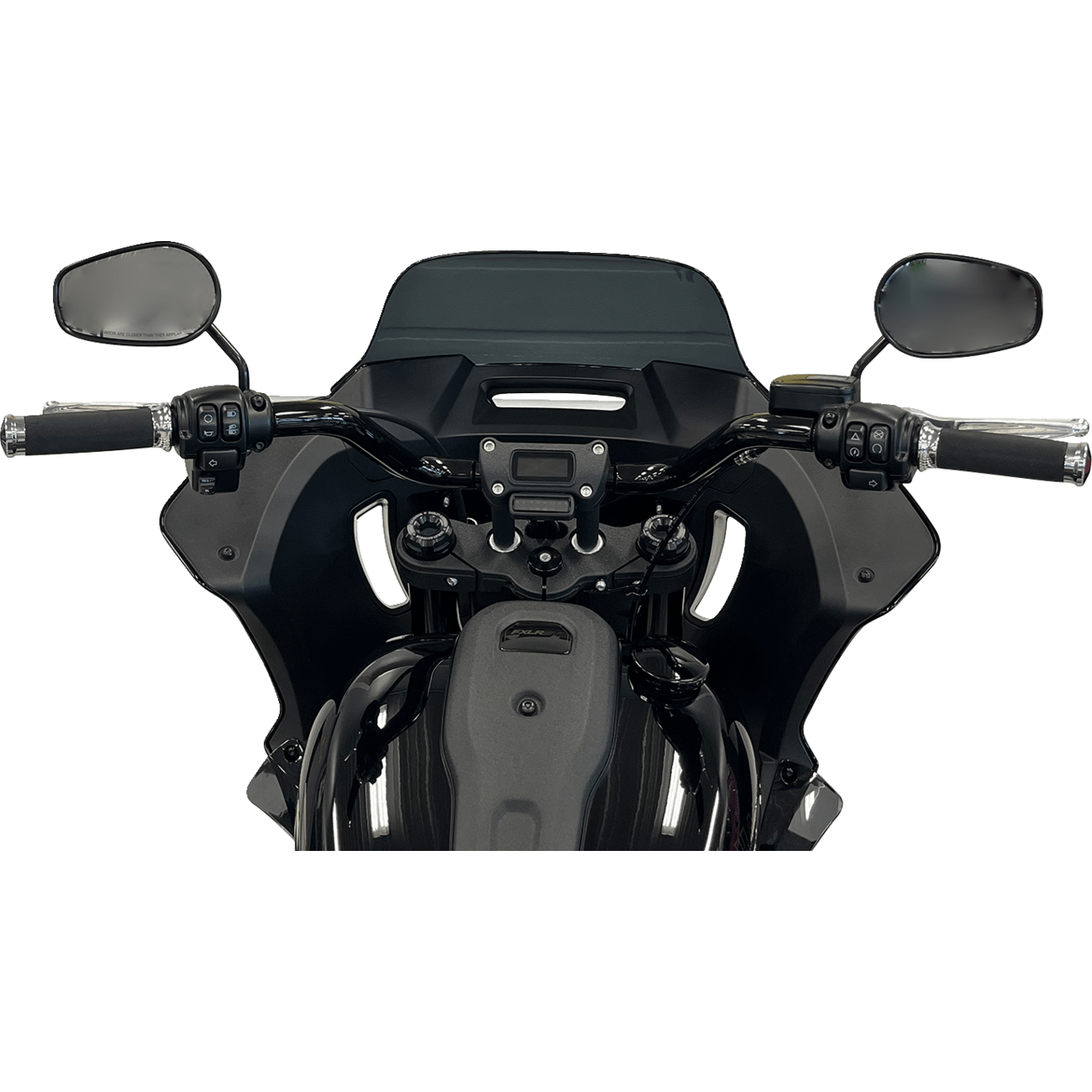 FAT BAGGERS INC. Handlebar Rounded Top 8" Black 903008B