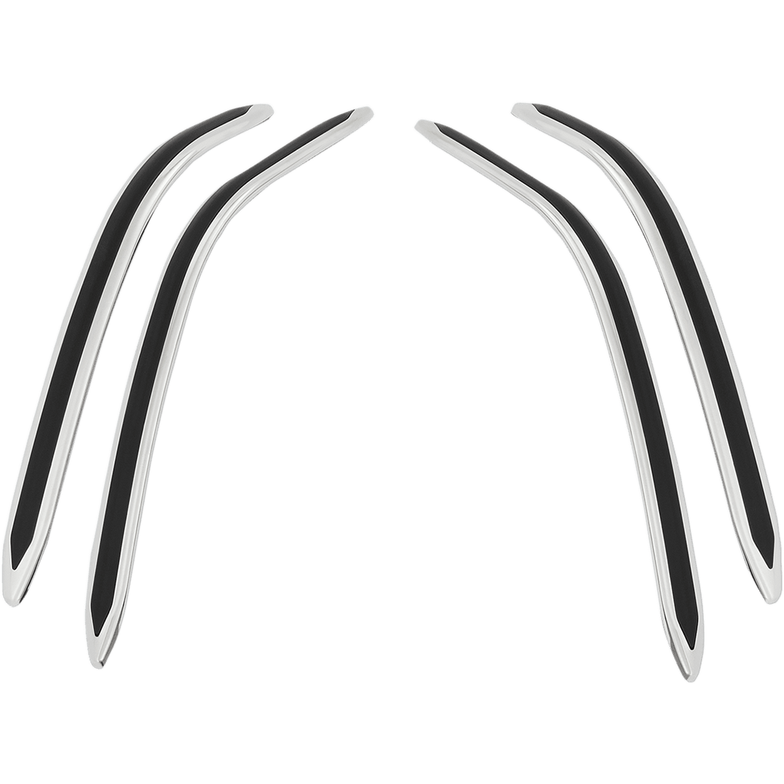 SHOW CHROME Saddlebag Scuff Strips 52957