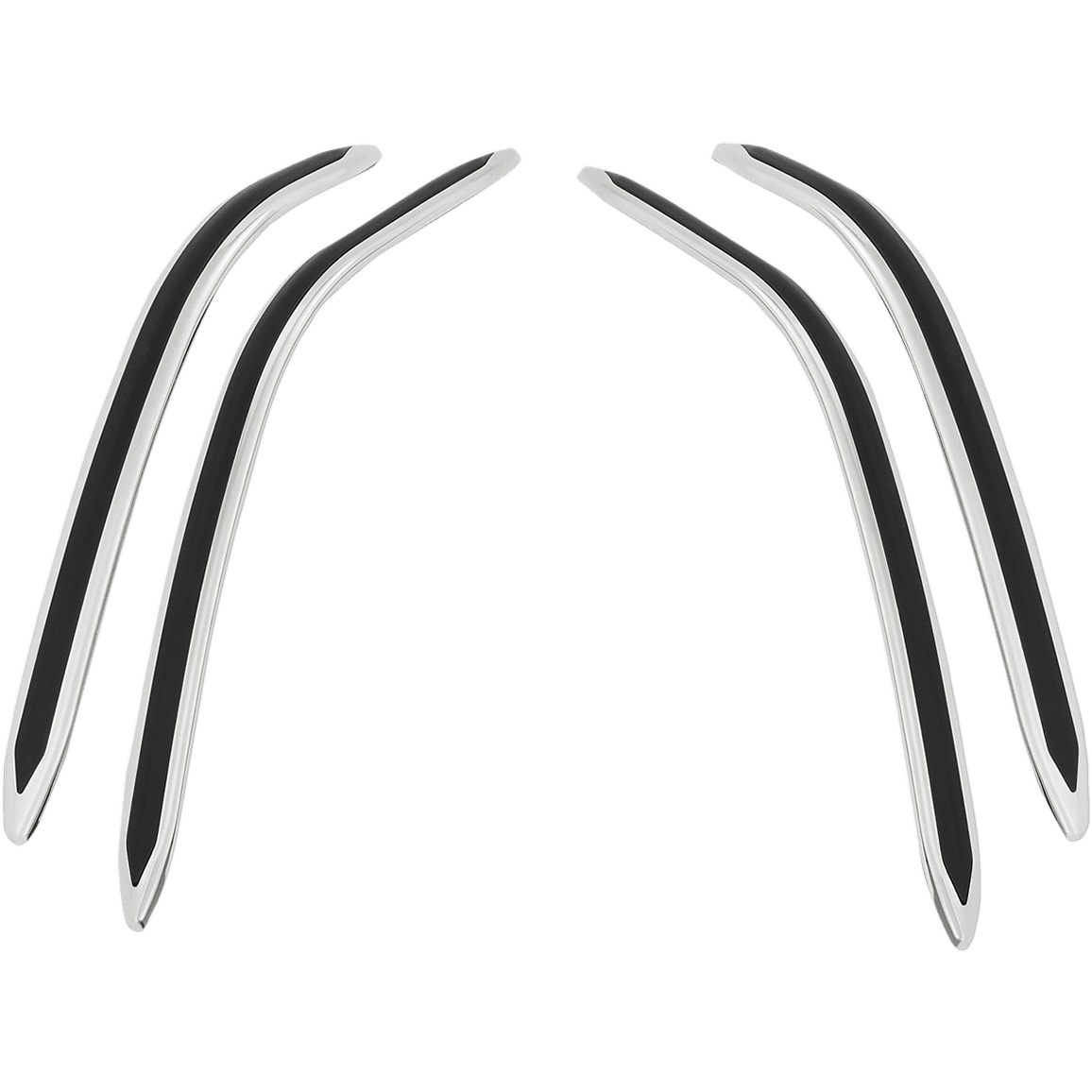 SHOW CHROME Saddlebag Scuff Strips 52957