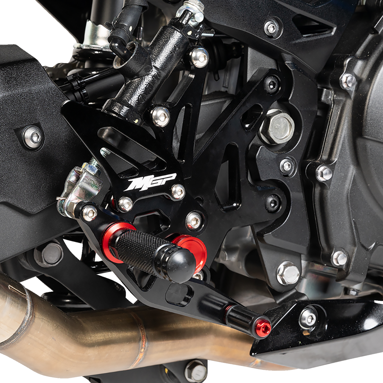 HOT BODIES MGP Rearset Black Kawasaki 518012500