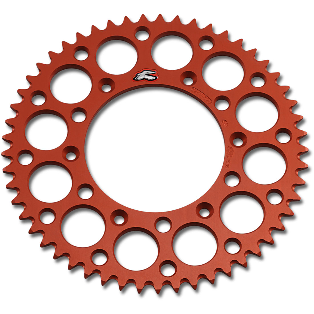 RENTHAL Sprocket Orange 53 Tooth 224U52053GPOR