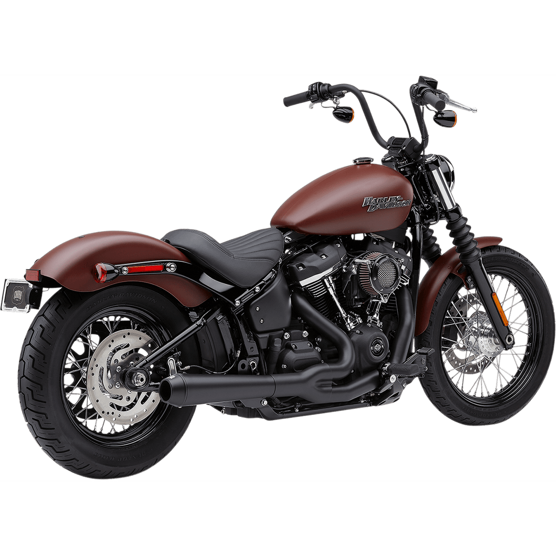 COBRA El Diablo Exhaust Black '18-'19 FXFB/S 6474B