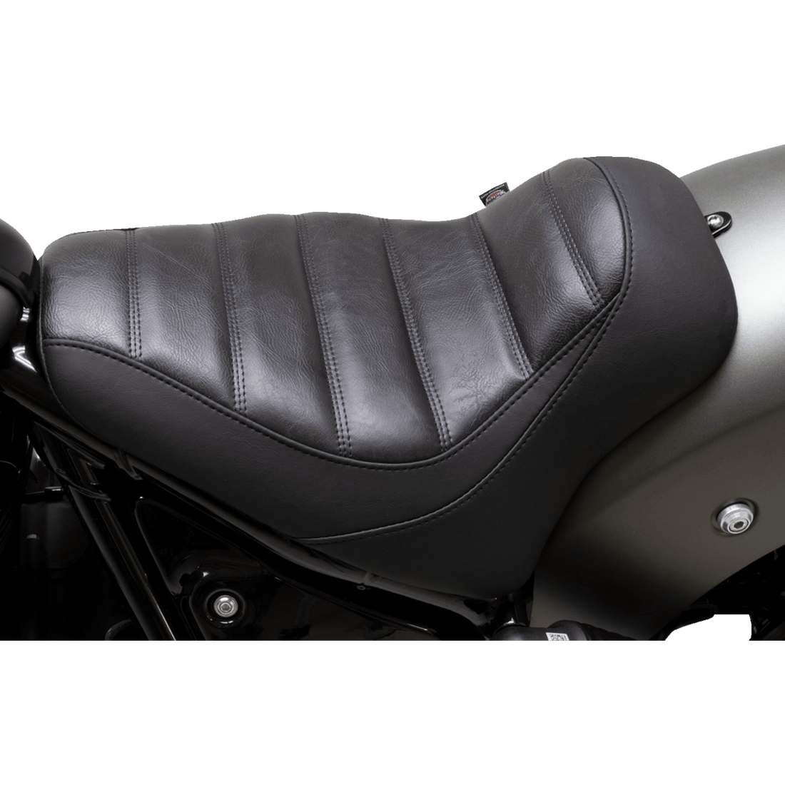 MUSTANG Runaround Seat Solo Black Tuck-n-Roll Chief '22-'23 88200