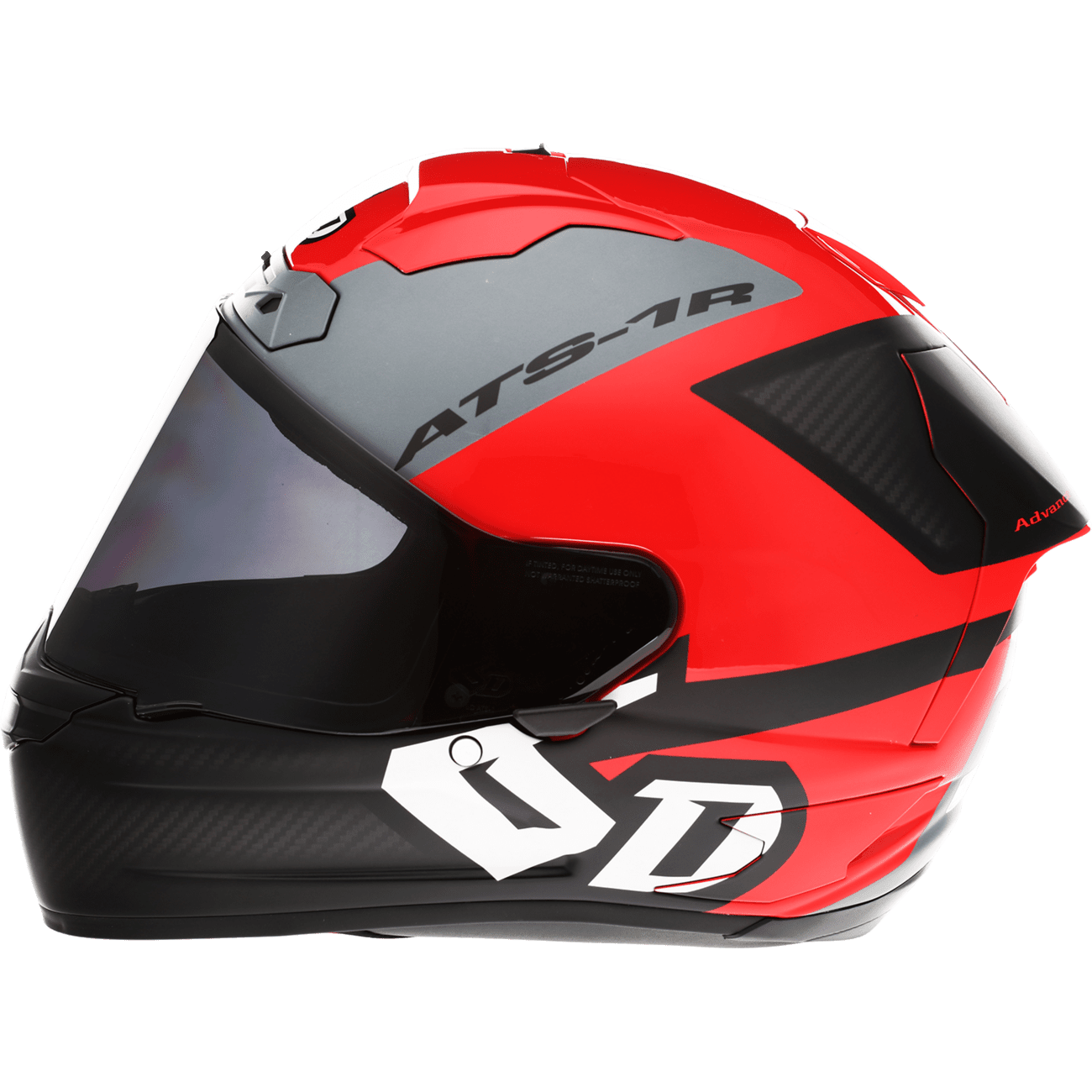 6D HELMETS ATS-1R Helmet Wyman Red/Gray Small 300735