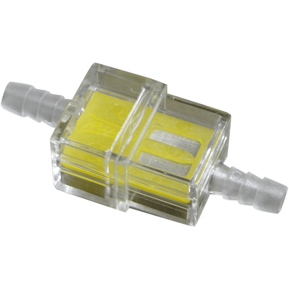 HELIX In-Line Fuel Filters Yellow 1/4" Display of 21 1189212