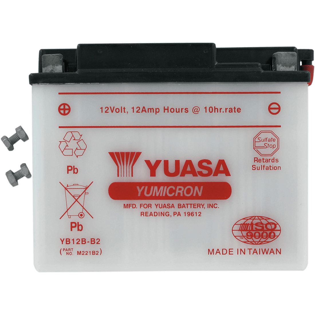 YUASA Battery YB12B-B2