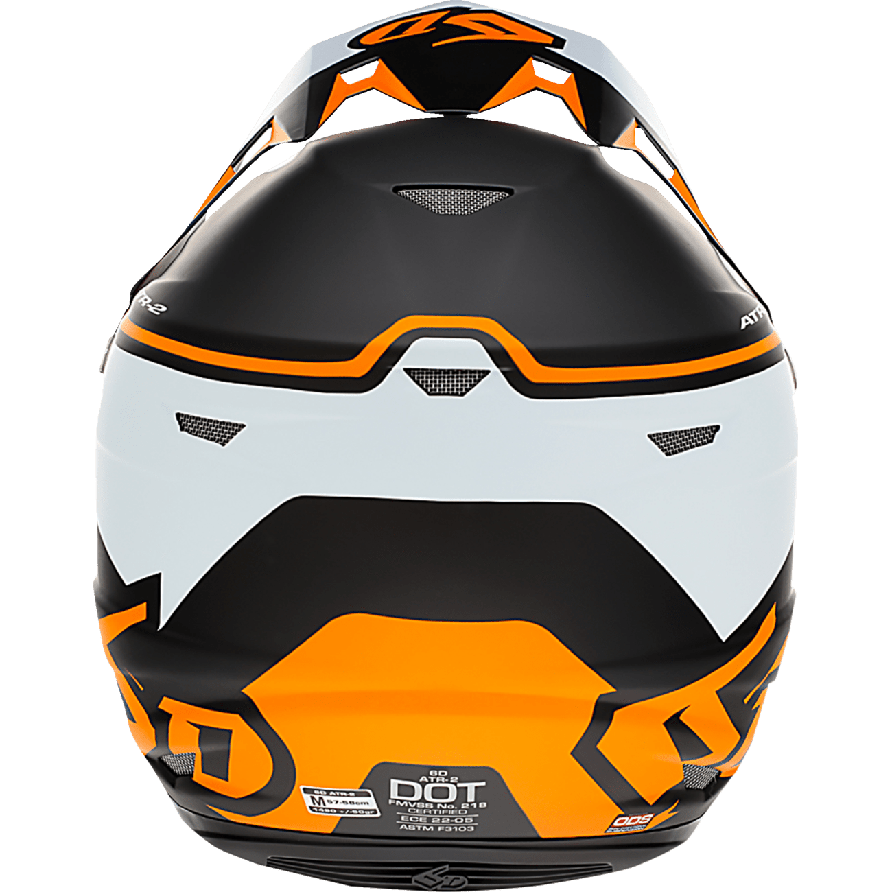 6D HELMETS ATR-2 Helmet Drive Neon Orange Large 122757