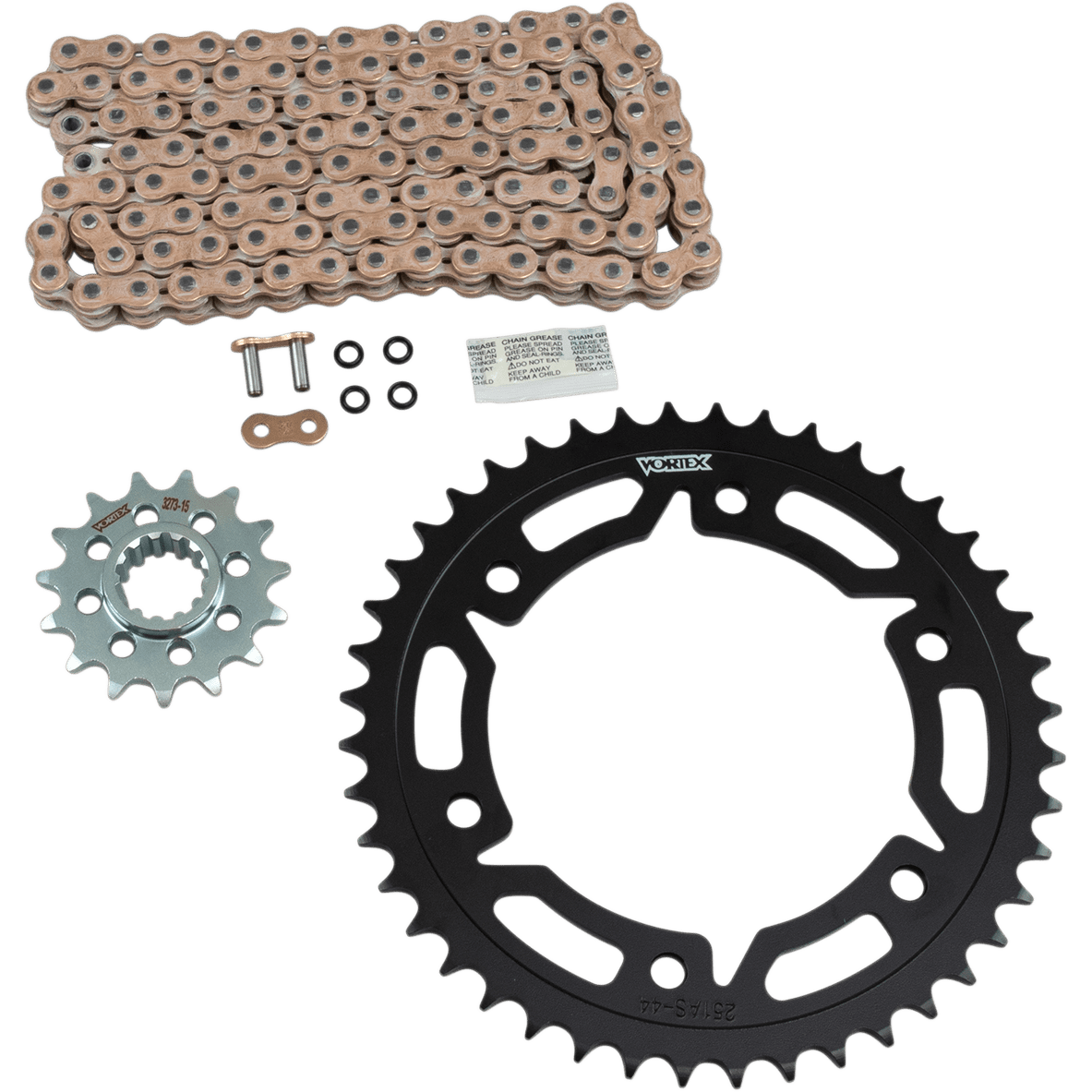 VORTEX Steel Chain Kit Gold CKG6343