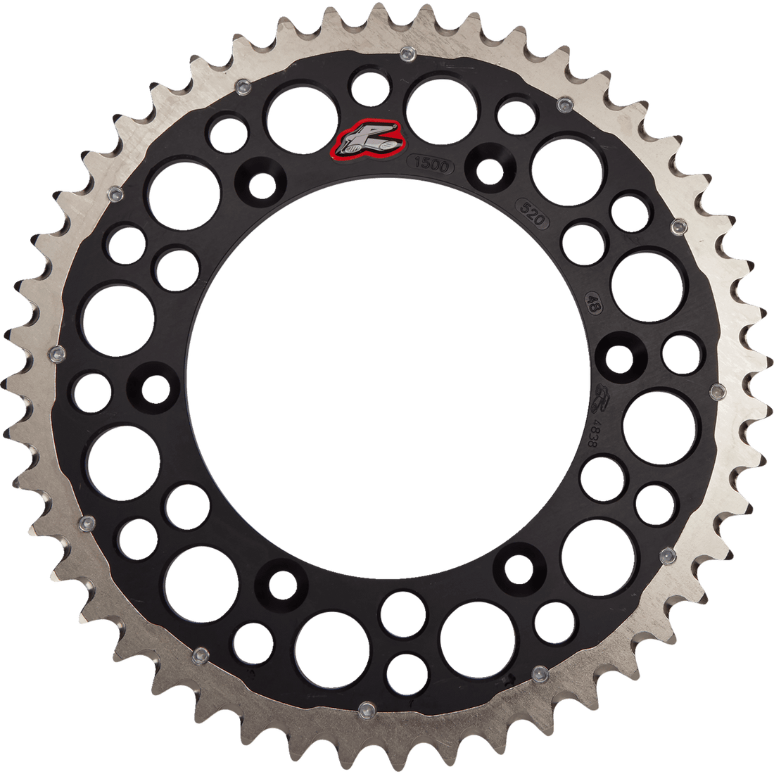 RENTHAL Twinring™ Rear Sprocket 48 Tooth Black 150052048GPBK